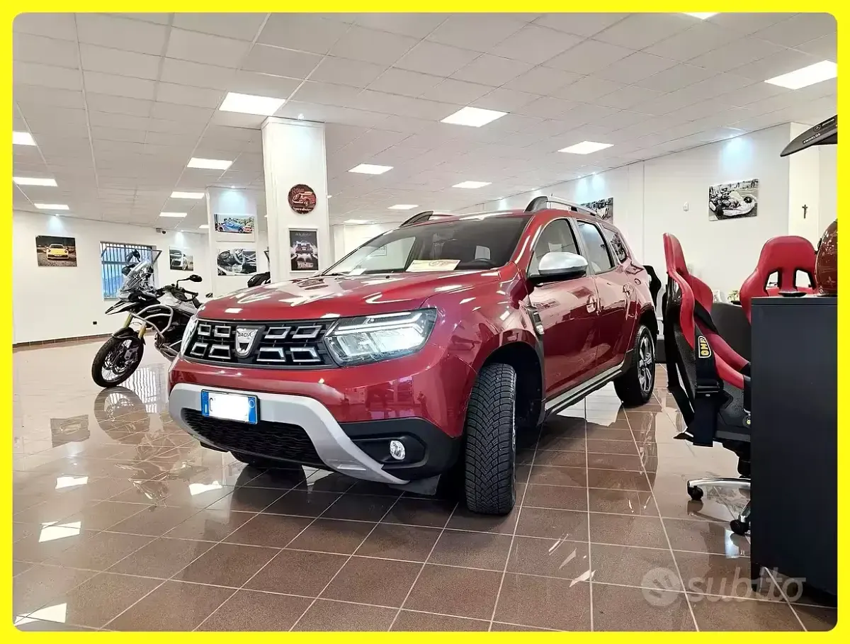 Usata Dacia Duster Prestige 114 CV (83 kW) 2022 Rosso SUV