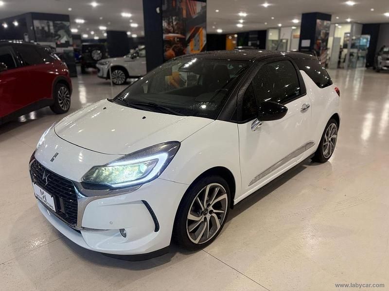 Usata DS Automobiles DS3 Sport Chic 110 CV (80 kW) 2017 Bianco Utilitaria