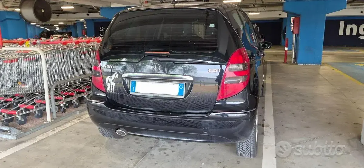 Usata Mercedes A180 109 CV (80 kW) 2006 Nero Monovolume