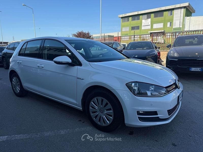 Usata VW Golf VII 110 CV (80 kW) 2017 Bianco Berlina