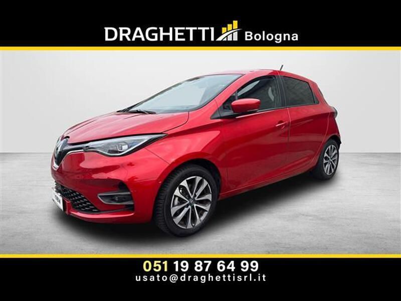 Usata Renault Zoe Life 80 kW (109 CV) 2021 Rosso Utilitaria