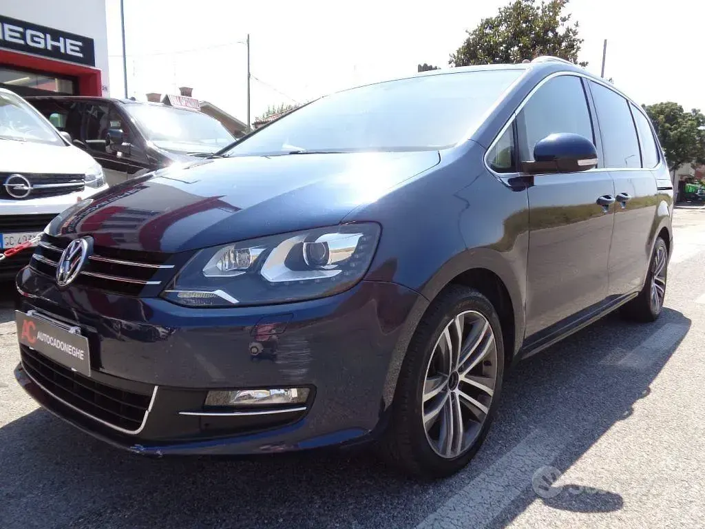 Usata VW Sharan 150 CV (110 kW) 2015 Bluazzurro Monovolume