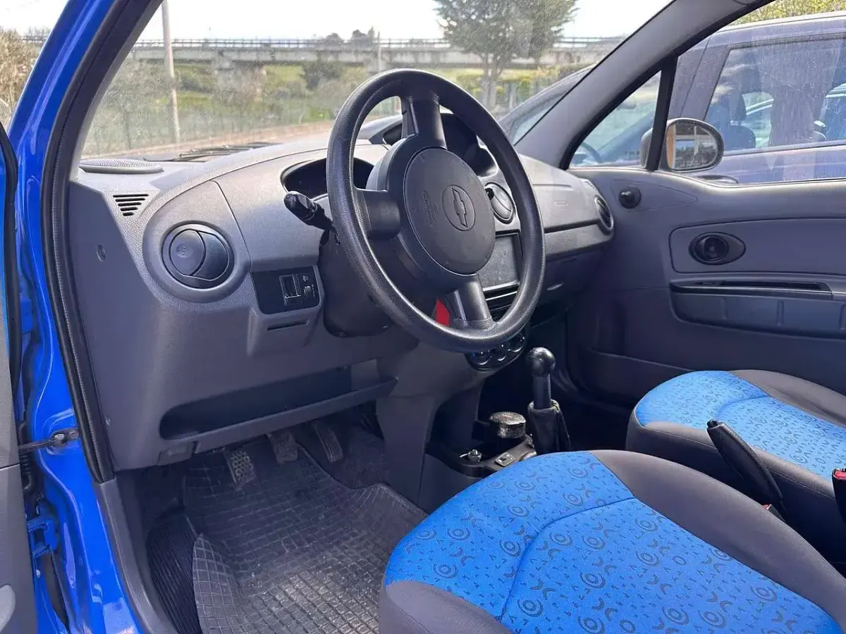 Usata Chevrolet Matiz 52 CV (38 kW) 2009 Blu/azzurro Utilitaria