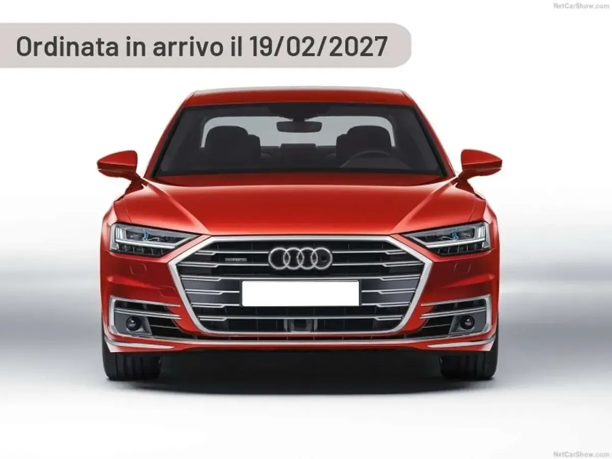 Nuova Audi A8 449 CV (330 kW) 2026 Argento Berlina