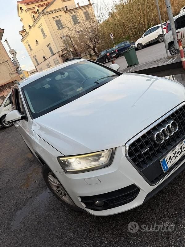 Usata Audi Q3 150 CV (110 kW) 2014 Bianco SUV