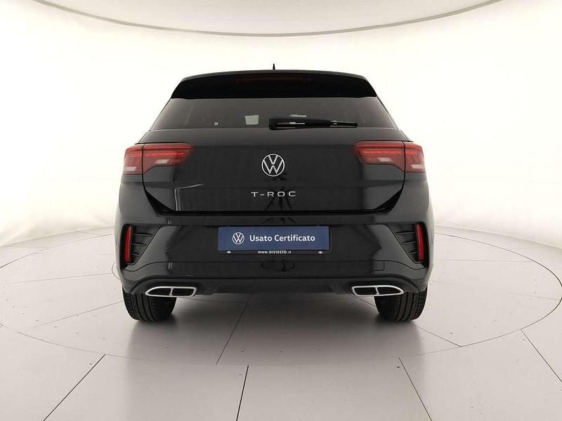 Usata VW T-Roc R-line 150 CV (110 kW) 2024 Deep black perlato SUV