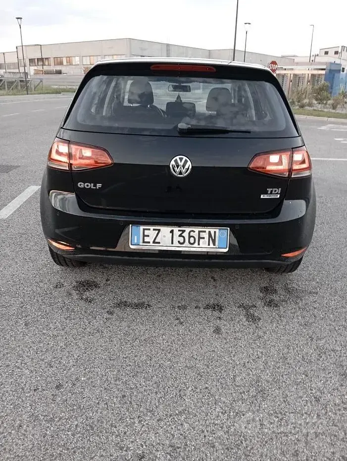 Usata VW Golf VII 90 CV (66 kW) 2015 Nero Berlina