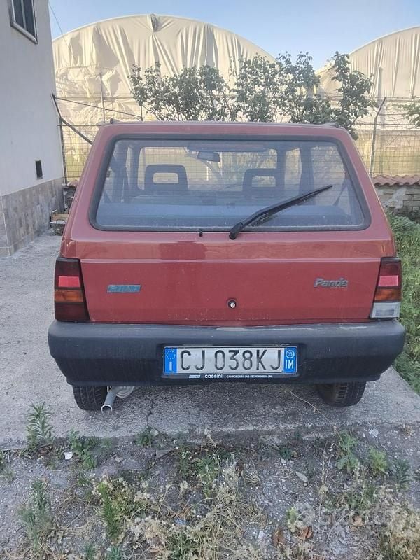 Usata Fiat Panda 34 CV (25 kW) 2003 Rosso Utilitaria