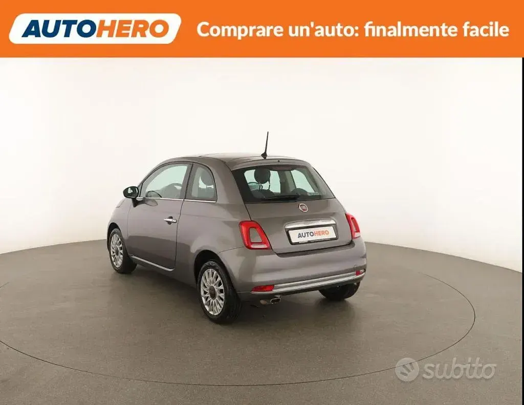 Usata Fiat 500 Lounge 69 CV (50 kW) 2018 Grigio Utilitaria
