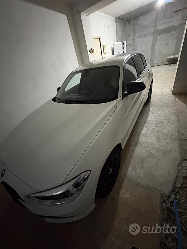 Usata BMW 116 2018 Bianco Utilitaria
