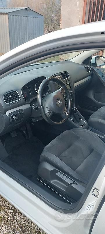 Usata VW Golf VI 2011 Bianco Utilitaria