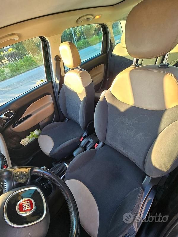 Usata Fiat 500L 80 CV (58 kW) 2014 Verde Monovolume