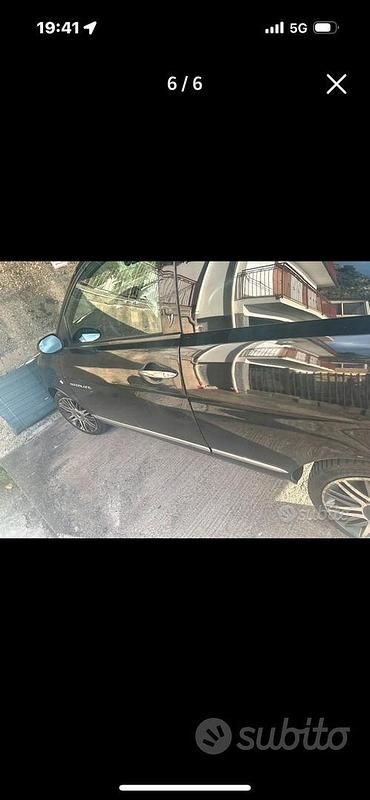 Usata Lancia Ypsilon 69 CV (50 kW) 2008 Nero Utilitaria