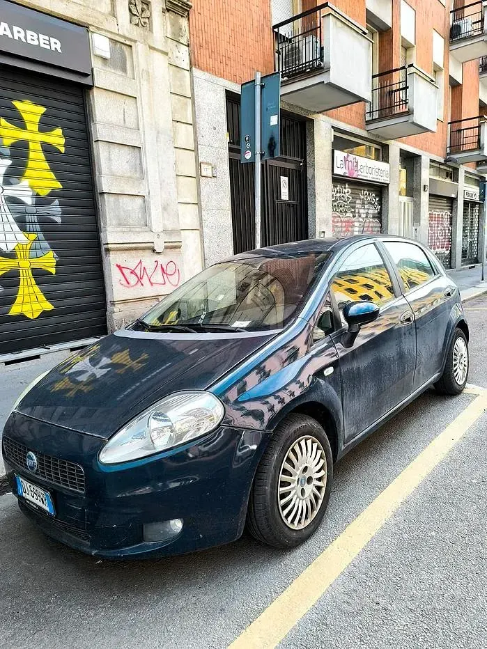 Usata Fiat Punto 65 CV (47 kW) 2007 Blu Utilitaria