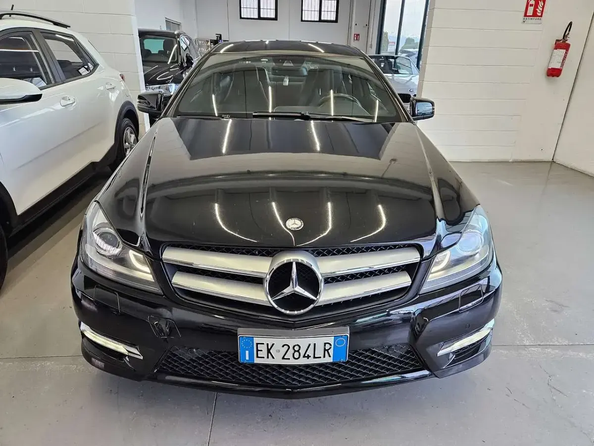 Usata Mercedes C250 Executive 204 CV (150 kW) 2012 Nero Coupé