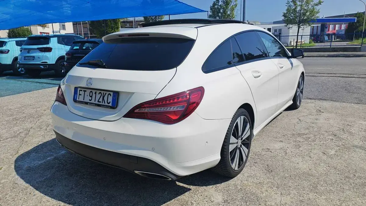 Usata Mercedes CLA180 Shooting Brake 122 CV (89 kW) 2016 Bianco Station wagon