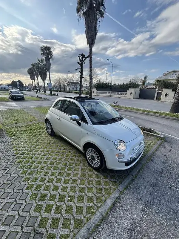 Usata Fiat 500 Lounge 69 CV (50 kW) 2009 Cabrio