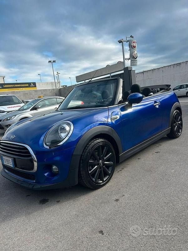 Usata Mini One Cabriolet 2019 Blu Cabrio