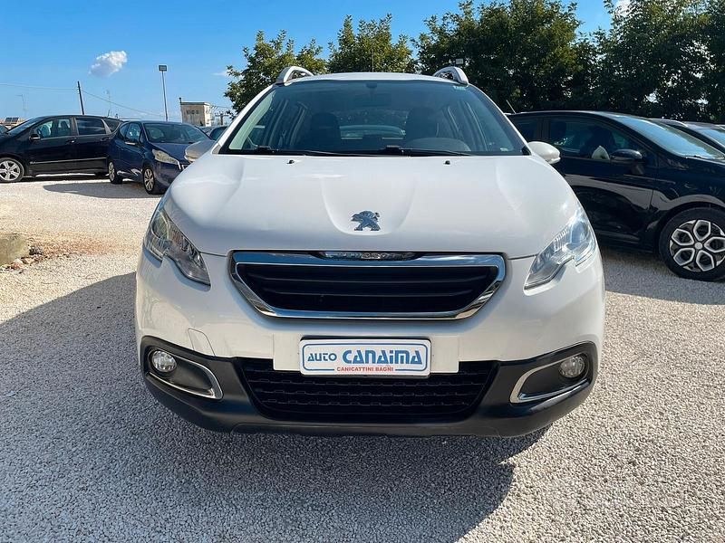 Usata Peugeot 2008 82 CV (60 kW) 2016 Bianco SUV