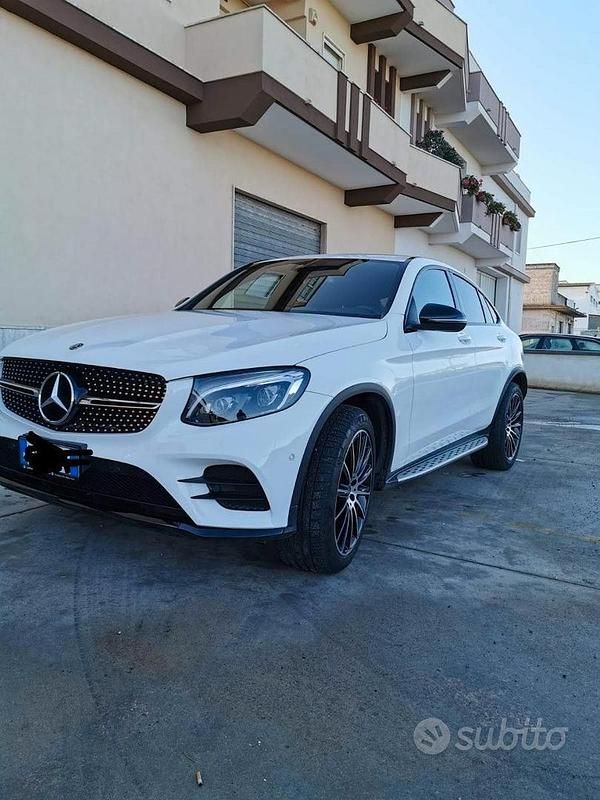 Usata Mercedes GLC250 2018 Bianco Coupé