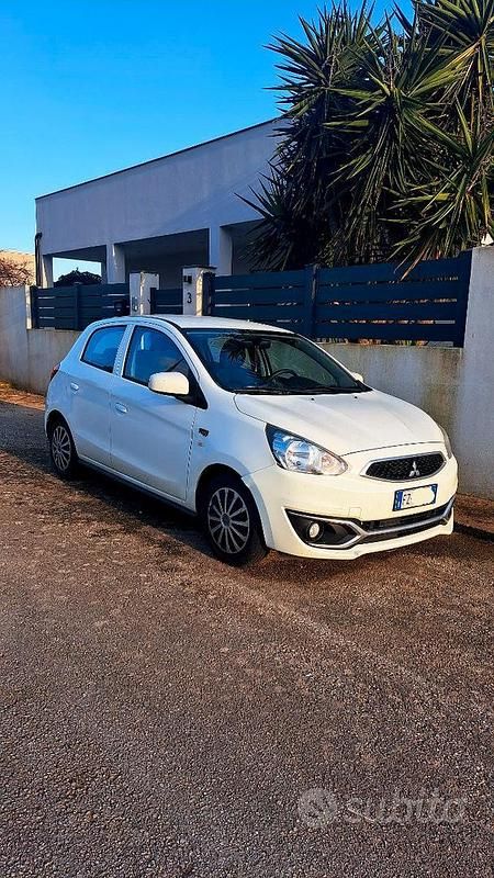 Usata Mitsubishi Space Star 71 CV (52 kW) 2019 Bianco Utilitaria