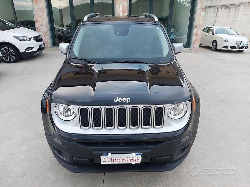 Usata Jeep Renegade Limited 140 CV (102 kW) 2016 Nero SUV