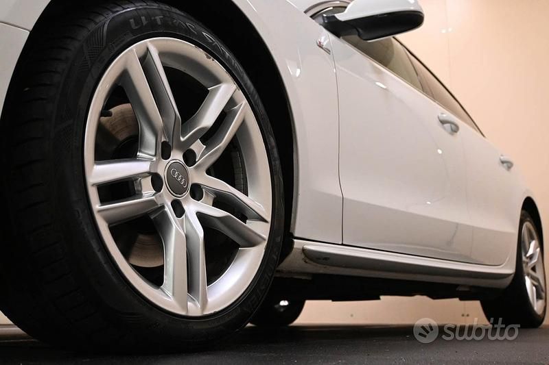 Usata Audi A5 Advanced 136 CV (100 kW) 2014 Bianco Coupé