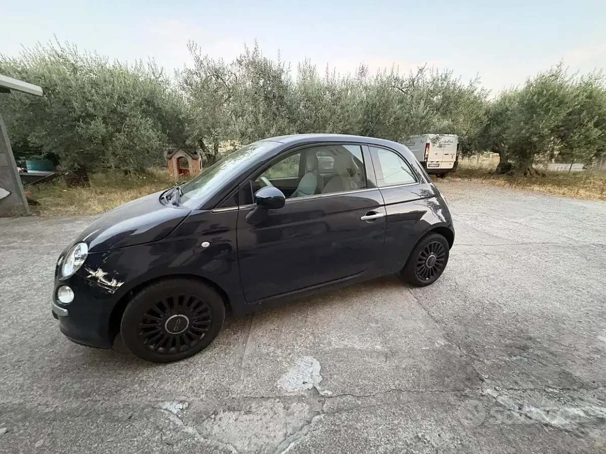 Usata Fiat 500 Lounge 95 CV (69 kW) 2012 Bluazzurro Berlina