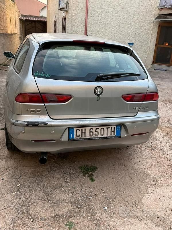 Usata Alfa Romeo 156 116 CV (85 kW) 2003 Grigio Station wagon