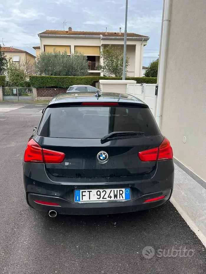Usata BMW 116 M Sport 116 CV (85 kW) 2019 Nero Utilitaria
