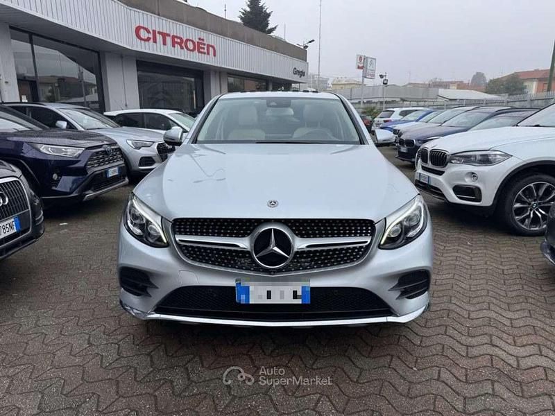 Usata Mercedes GLC450 Premium 211 CV (155 kW) 2018 Argento Coupé