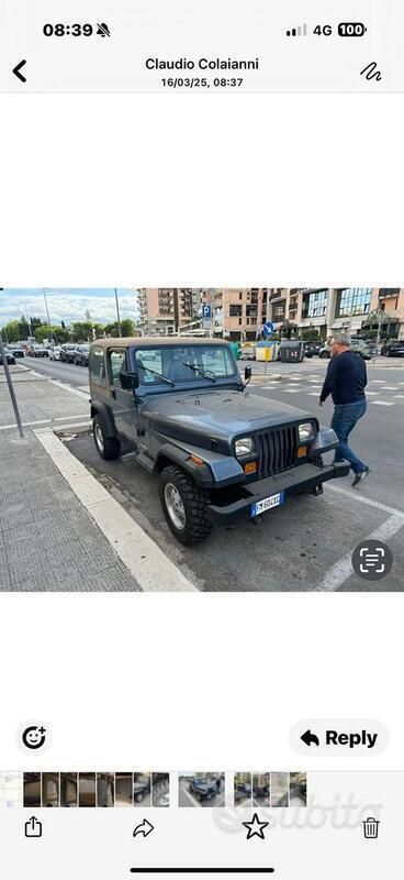 Usata Jeep Wrangler 184 CV (135 kW) 1992 SUV
