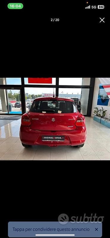 Usata Suzuki Swift 83 CV (61 kW) 2023 Utilitaria