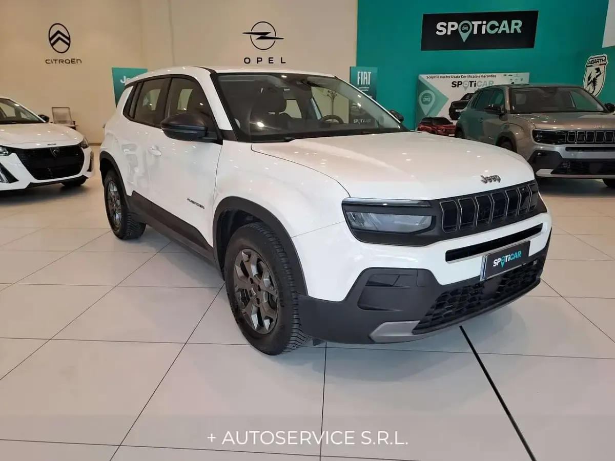 Usata Jeep Avenger Longitude 101 CV (74 kW) 2023 Bianco SUV