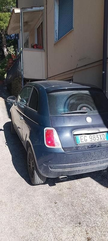 Usata Fiat 500 85 CV (62 kW) 2011 Blu Berlina
