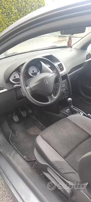 Usata Peugeot 207 70 CV (51 kW) 2007 Grigio Berlina