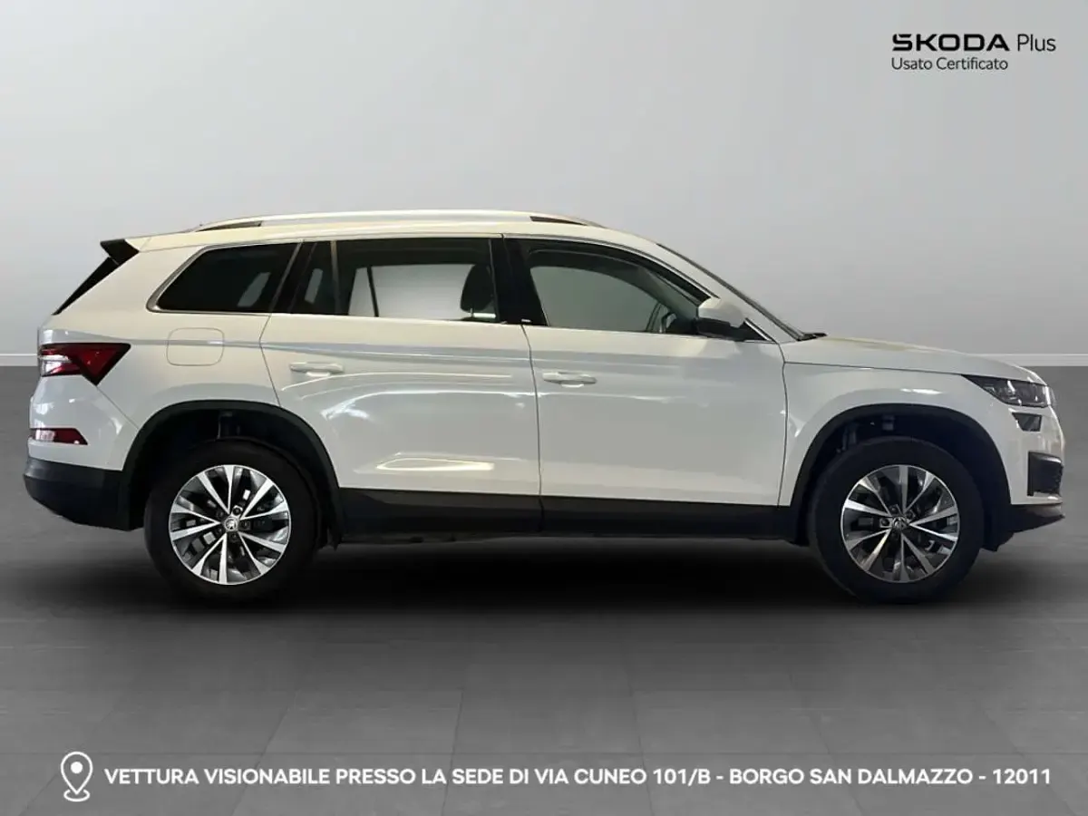 Usata Skoda Kodiaq Style 150 CV (110 kW) 2024 0q bianco puro SUV