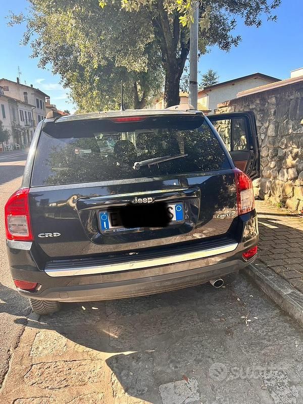 Usata Jeep Compass 136 CV (100 kW) 2013 Nero SUV