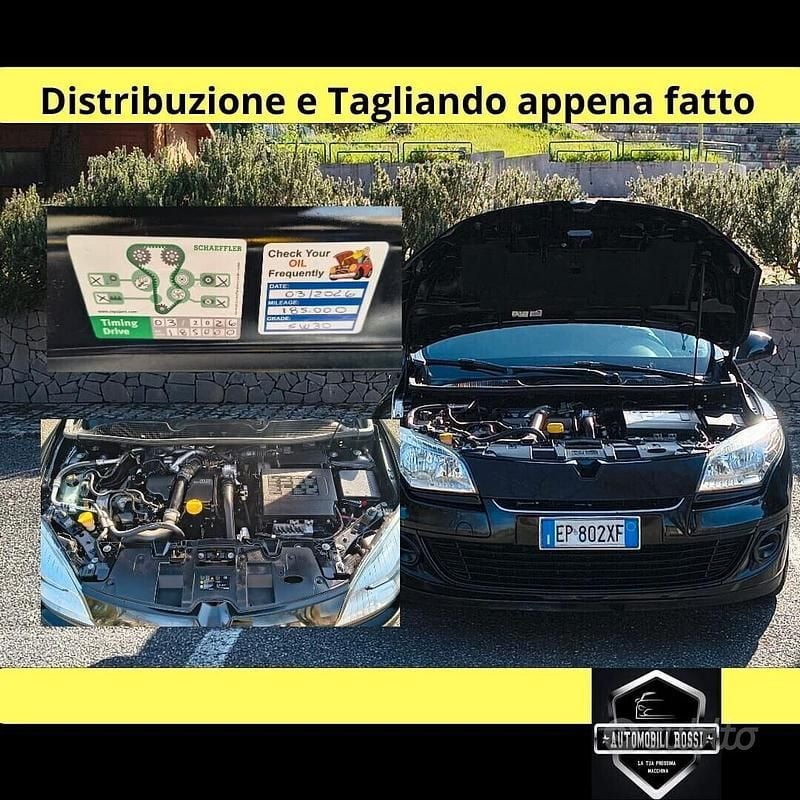 Usata Renault Mégane 110 CV (80 kW) 2013 Nero Berlina