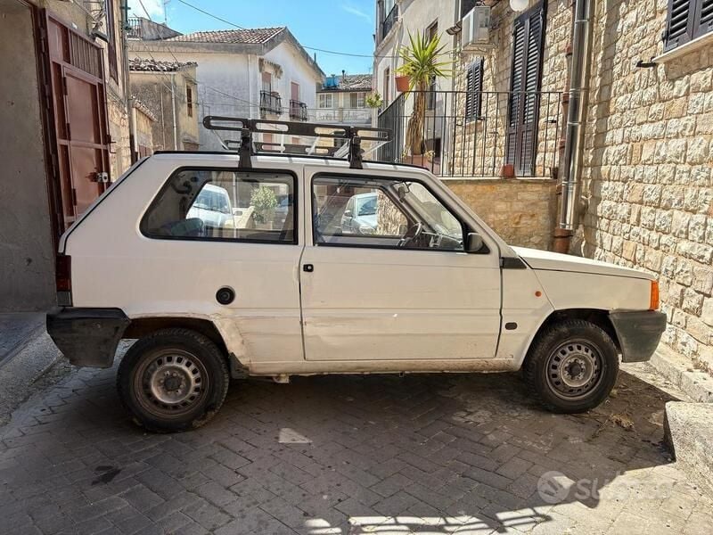 Usata Fiat Panda Young 39 CV (28 kW) 1997 Bianco Utilitaria