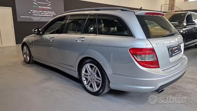 Usata Mercedes C220 170 CV (125 kW) 2008 Grigio Station wagon