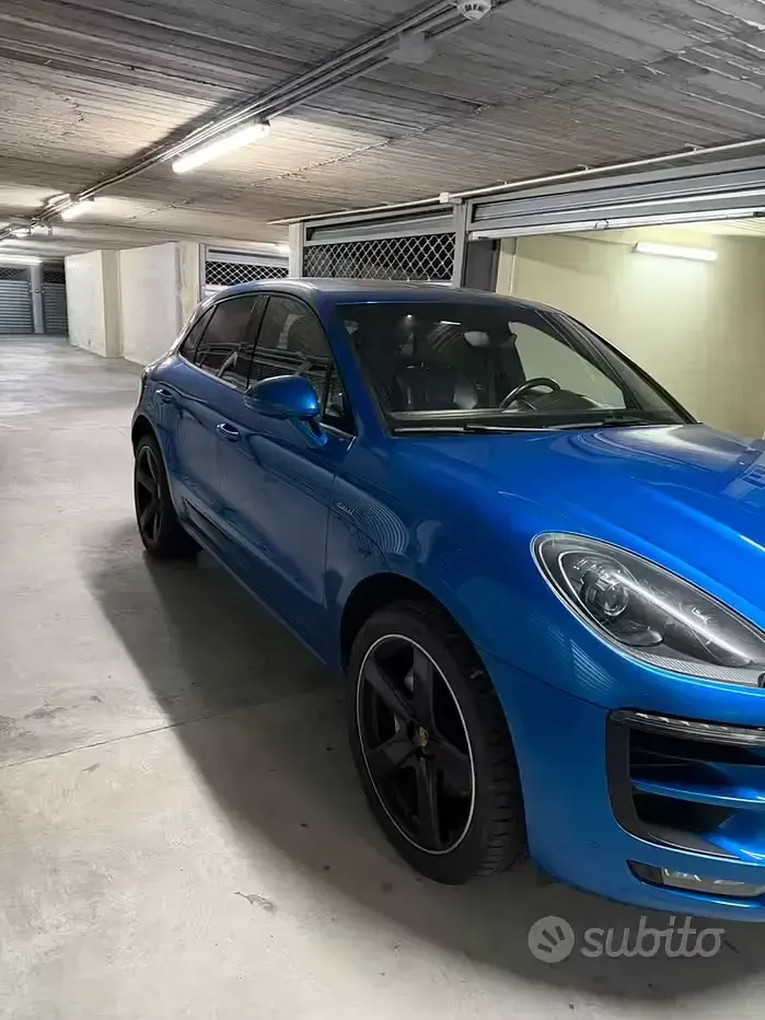 Usata Porsche Macan S Diesel 250 CV (183 kW) 2015 Bluazzurro SUV