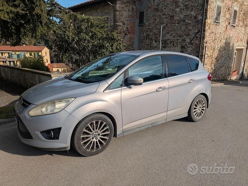 Grigio Usata 2012 Ford C-MAX Titanium Monovolume | 5500 € (Buon prezzo) - Immagine 1/4