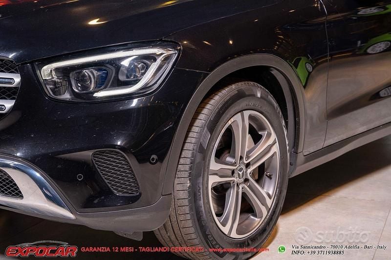 Usata Mercedes GLC220 Premium 194 CV (142 kW) 2020 Nero SUV