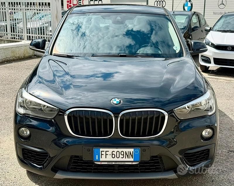 Usata BMW X1 Sport Line 150 CV (110 kW) 2016 Nero SUV