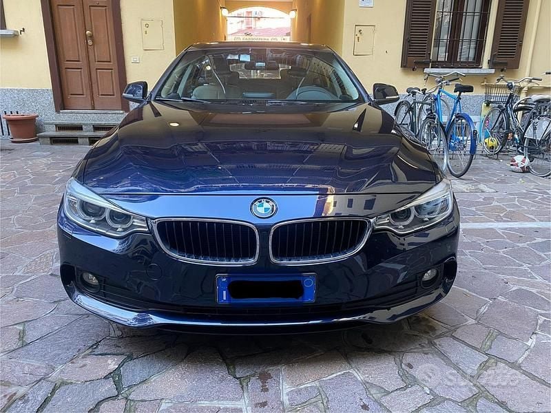 Usata BMW 418 Gran Coupé Comfort Edition 143 CV (105 kW) 2015 Blu Coupé