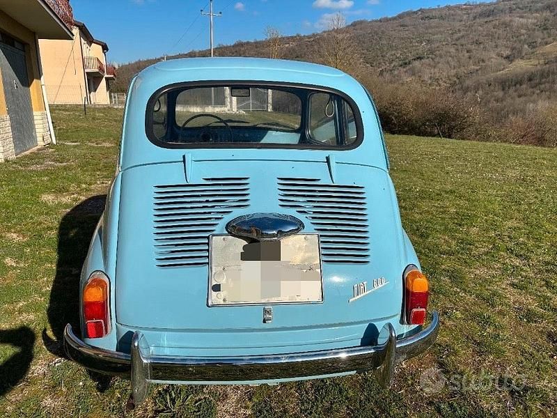 Usata Fiat 600D 1960 Blu
