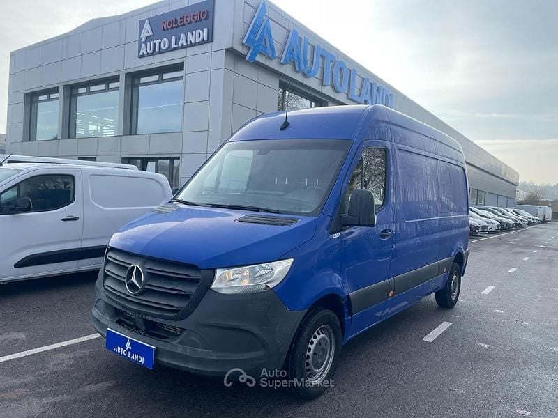 Usata Mercedes Sprinter Business 114 CV (83 kW) 2018 Blu Furgone