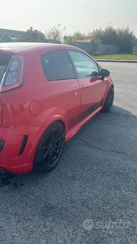 Usata Abarth Punto Evo 2011 Rosso Utilitaria