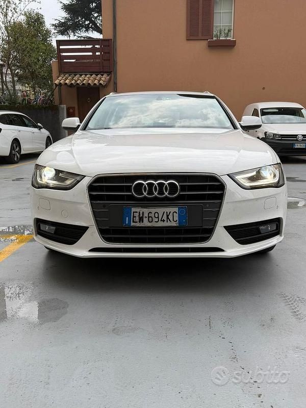 Usata Audi A4 120 CV (88 kW) 2014 Bianco Station wagon